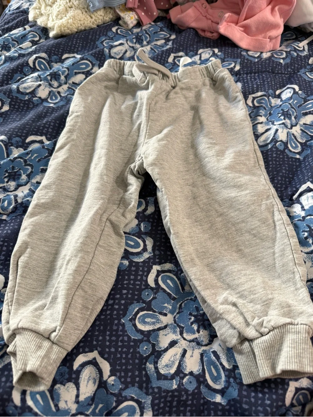 Kids Gray Fleece Pant and Sweatpants Lot